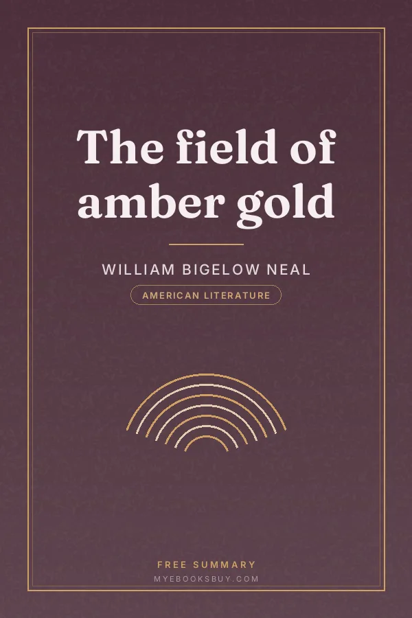 Cover of The field of amber gold