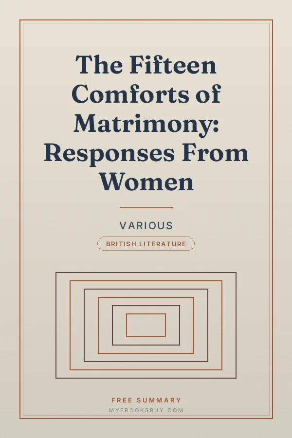 Cover of The Fifteen Comforts of Matrimony: Responses From Women