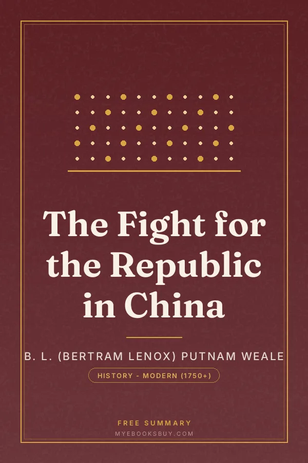 Cover of The Fight for the Republic in China