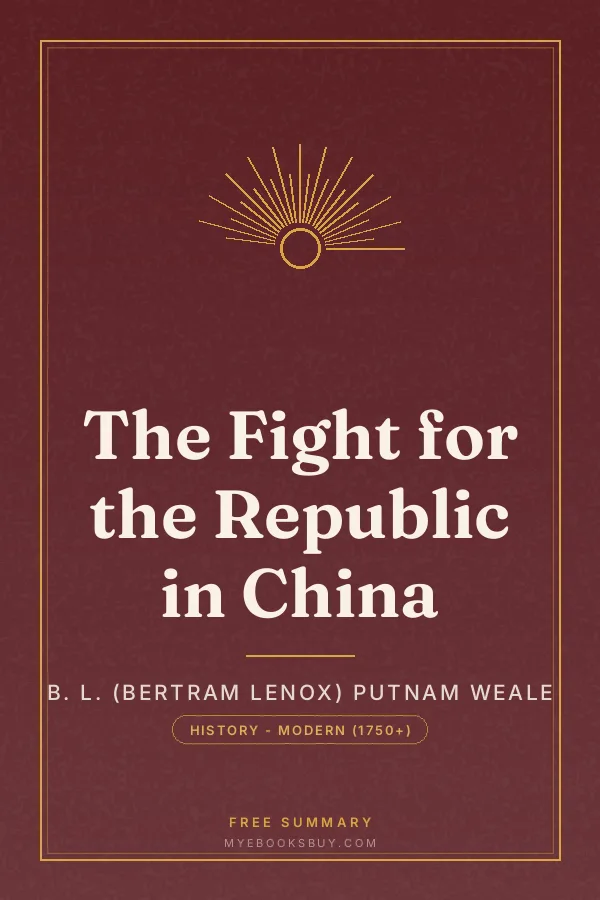 Cover of The Fight for the Republic in China