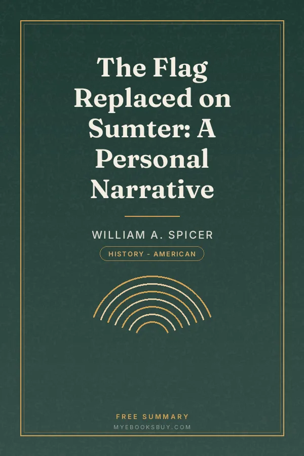 Cover of The Flag Replaced on Sumter: A Personal Narrative