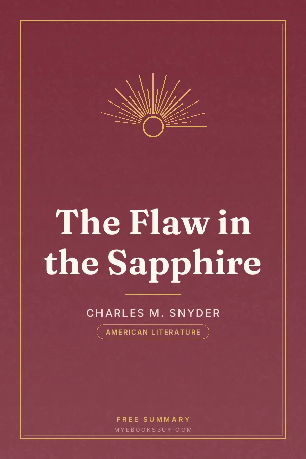 Cover of The Flaw in the Sapphire
