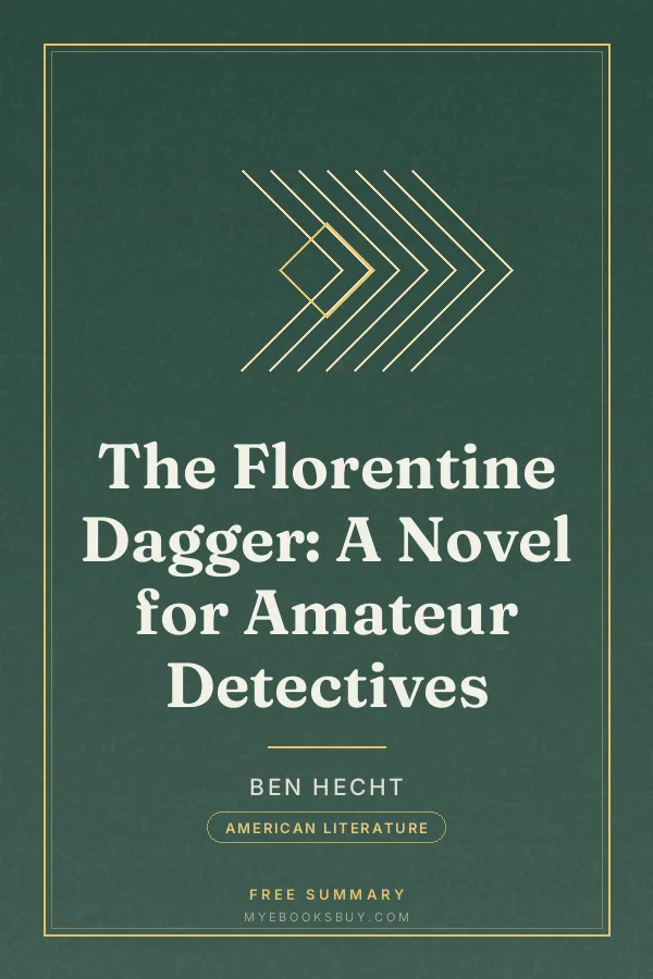 Cover of The Florentine Dagger: A Novel for Amateur Detectives