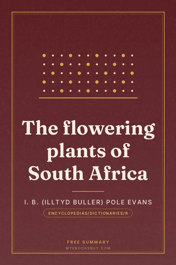 Cover of The flowering plants of South Africa