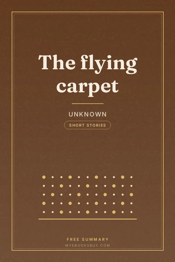 Cover of The flying carpet