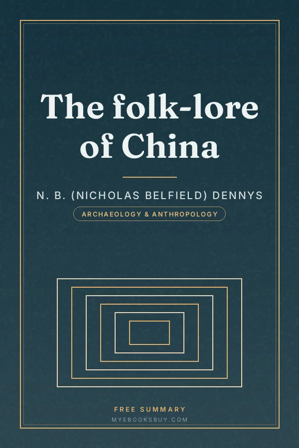 Cover of The folk-lore of China