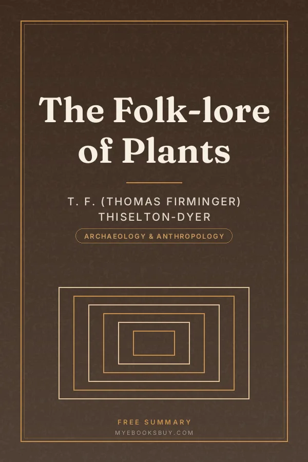 Cover of The Folk-lore of Plants