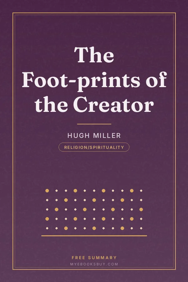 Cover of The Foot-prints of the Creator