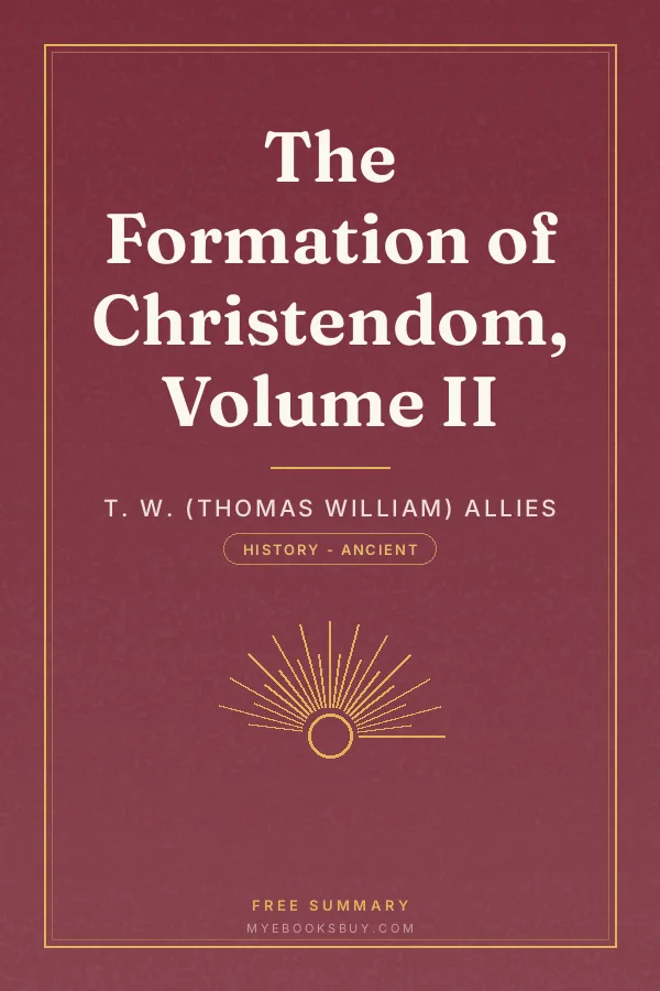 Cover of The Formation of Christendom, Volume II