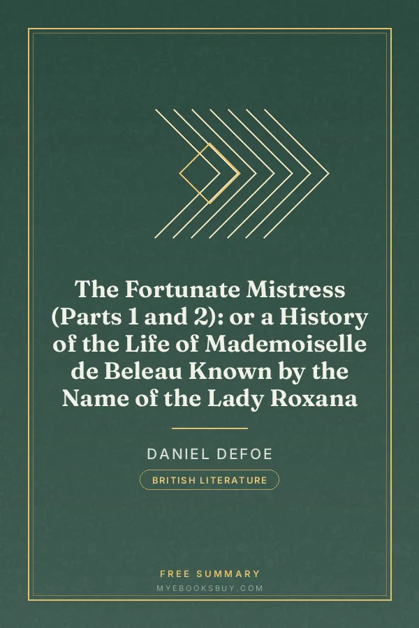 Cover of The Fortunate Mistress (Parts 1 and 2): or a History of the Life of Mademoiselle de Beleau Known by the Name of the Lady Roxana