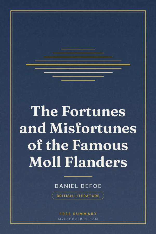 Cover of The Fortunes and Misfortunes of the Famous Moll Flanders