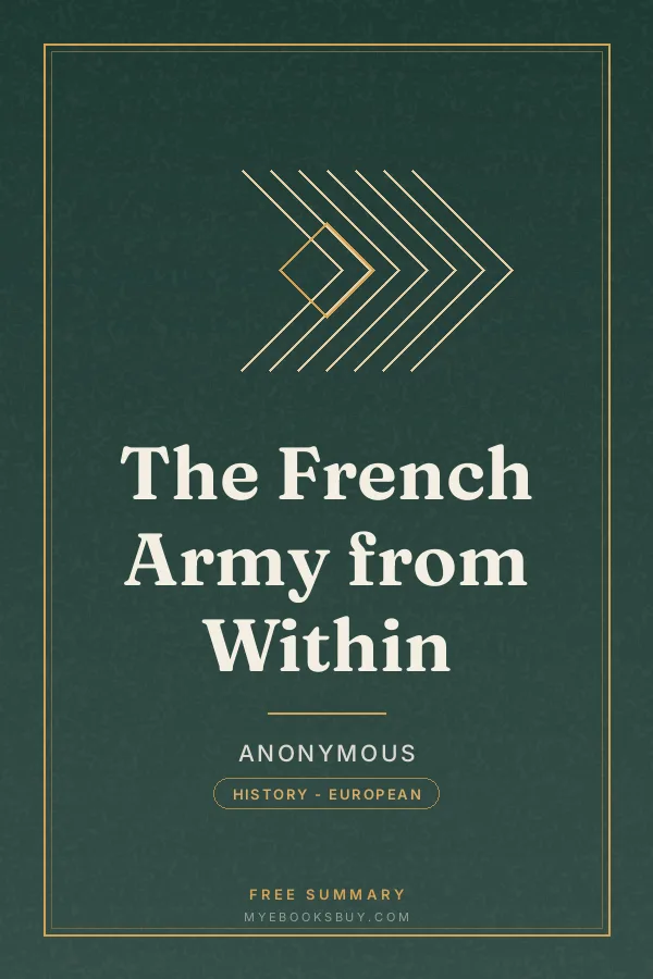 Cover of The French Army from Within
