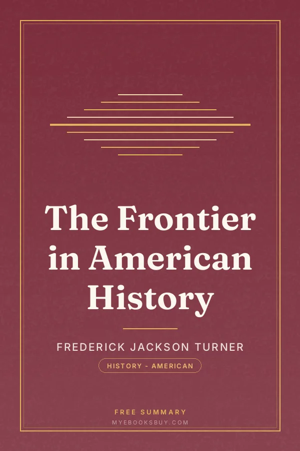 Cover of The Frontier in American History
