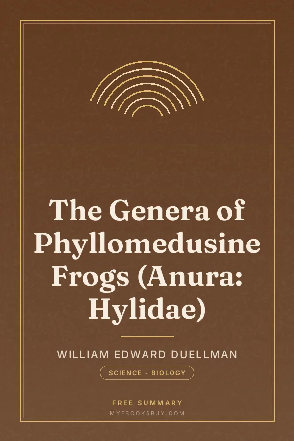 Cover of The Genera of Phyllomedusine Frogs (Anura: Hylidae)