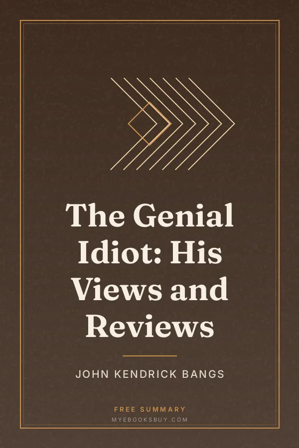 Cover of The Genial Idiot: His Views and Reviews