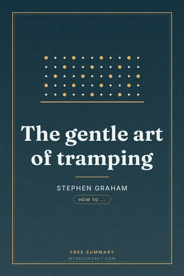 Cover of The gentle art of tramping