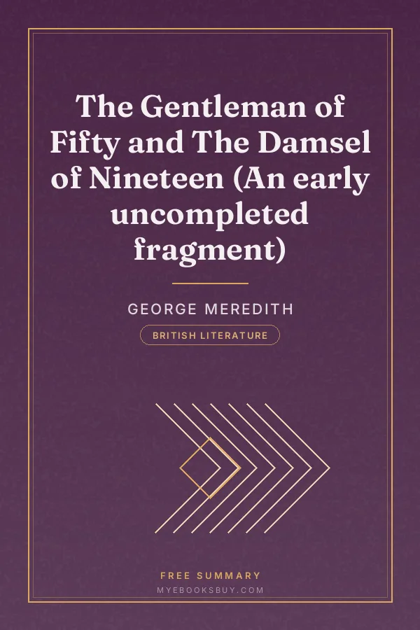 Cover of The Gentleman of Fifty and The Damsel of Nineteen (An early uncompleted fragment)
