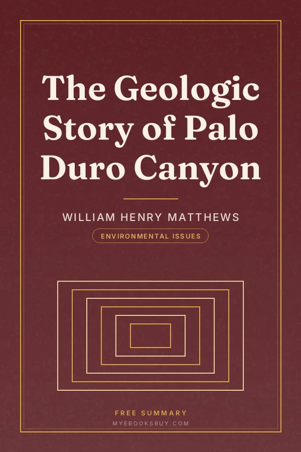 Cover of The Geologic Story of Palo Duro Canyon