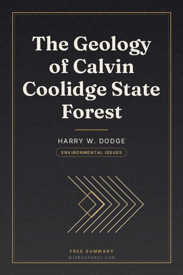Cover of The Geology of Calvin Coolidge State Forest