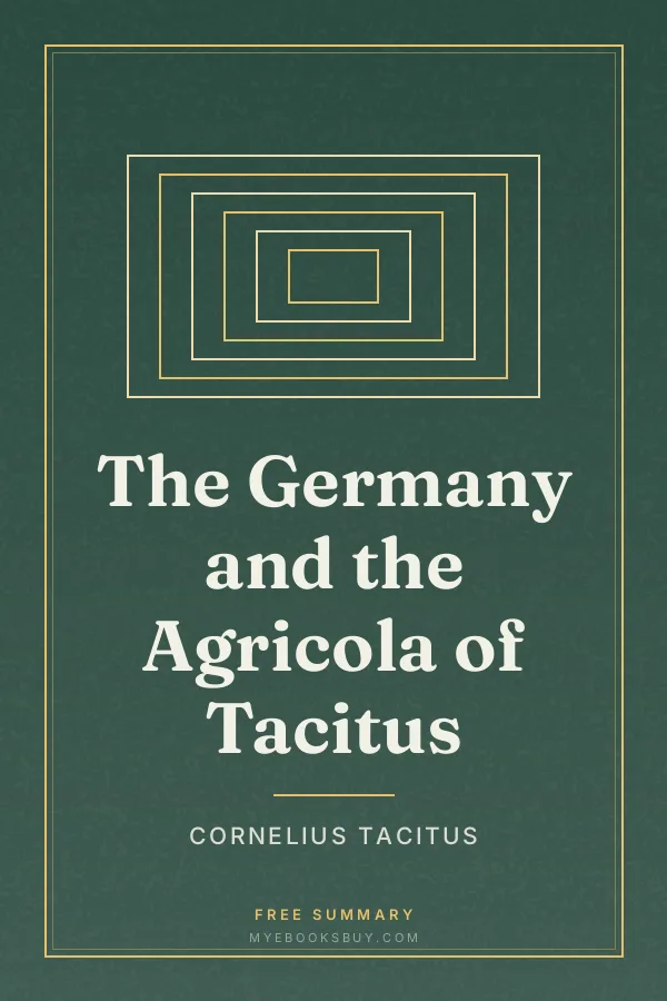 Cover of The Germany and the Agricola of Tacitus