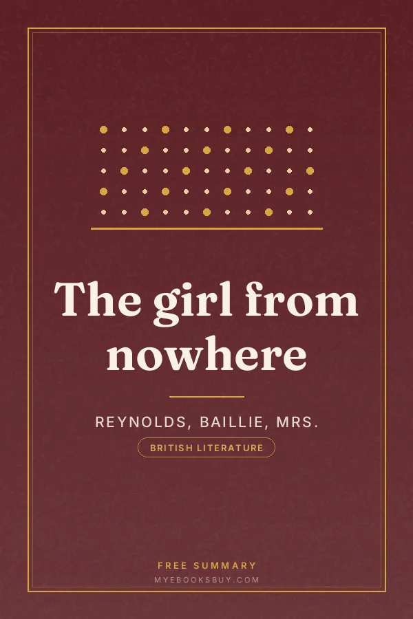 Cover of The girl from nowhere