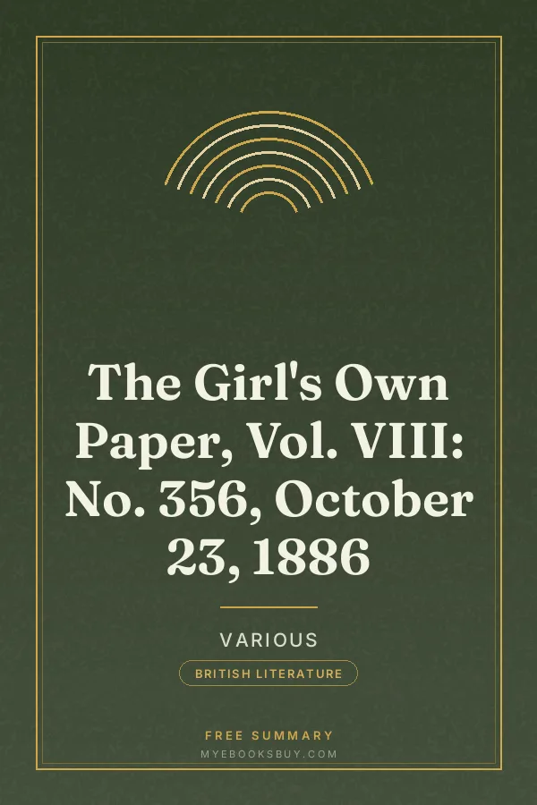 Cover of The Girl's Own Paper, Vol. VIII: No. 356, October 23, 1886