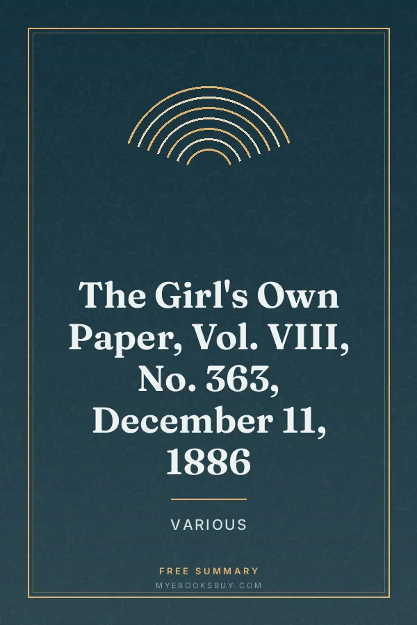 Cover of The Girl's Own Paper, Vol. VIII, No. 363, December 11, 1886
