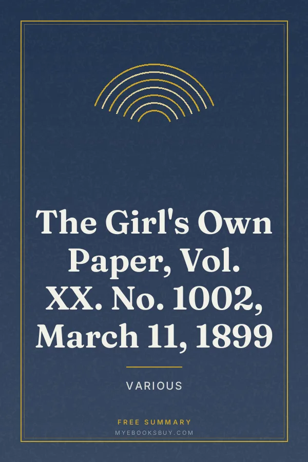 Cover of The Girl's Own Paper, Vol. XX. No. 1002, March 11, 1899