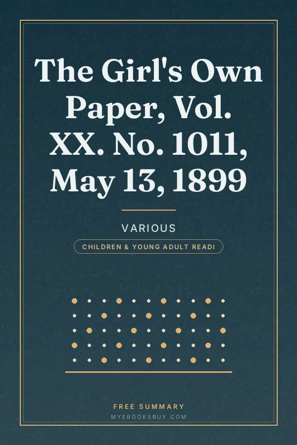Cover of The Girl's Own Paper, Vol. XX. No. 1011, May 13, 1899
