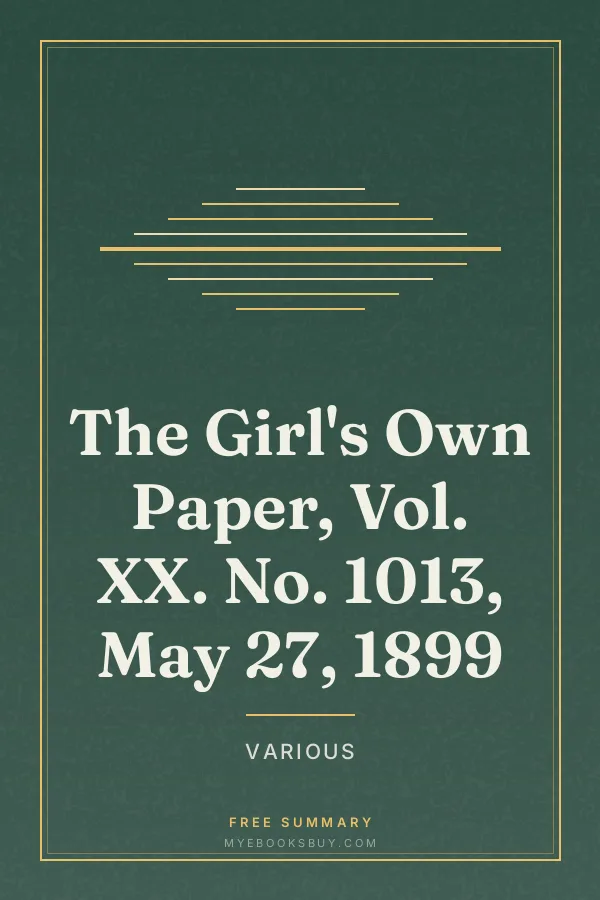 Cover of The Girl's Own Paper, Vol. XX. No. 1013, May 27, 1899