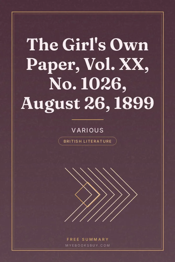 Cover of The Girl's Own Paper, Vol. XX, No. 1026, August 26, 1899