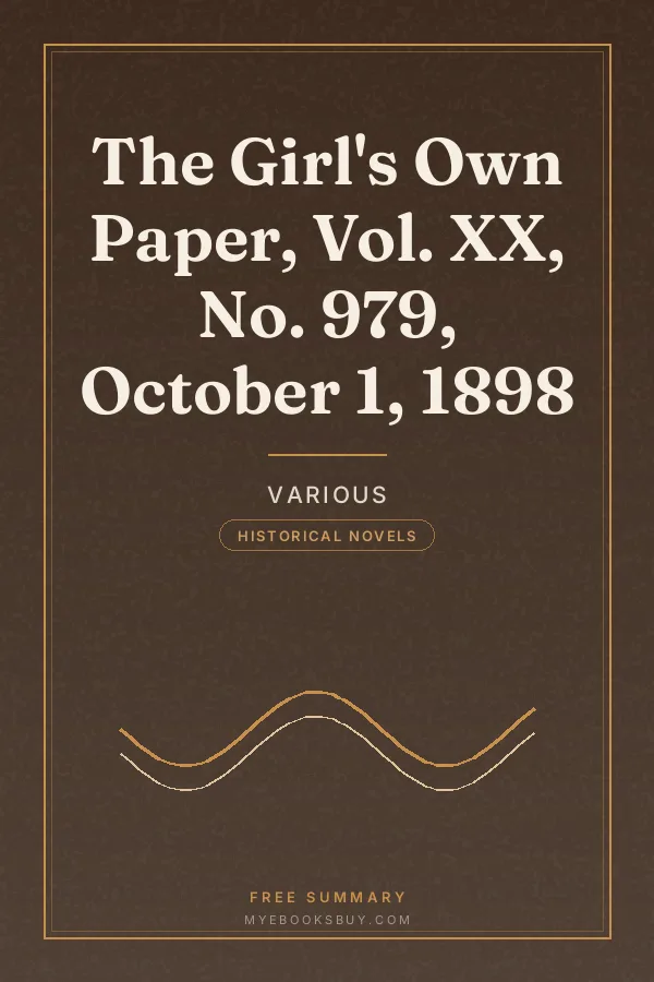 Cover of The Girl's Own Paper, Vol. XX, No. 979, October 1, 1898