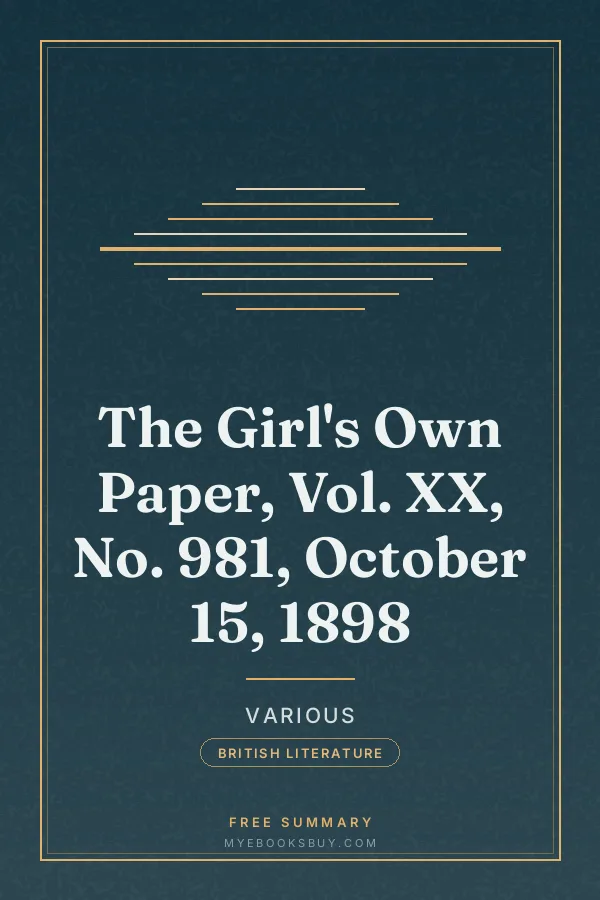 Cover of The Girl's Own Paper, Vol. XX, No. 981, October 15, 1898