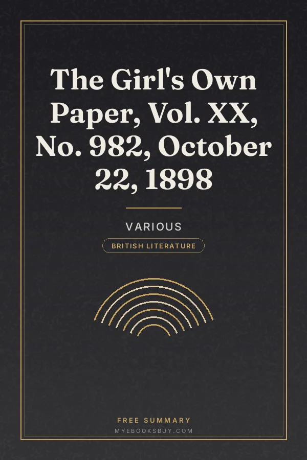 Cover of The Girl's Own Paper, Vol. XX, No. 982, October 22, 1898