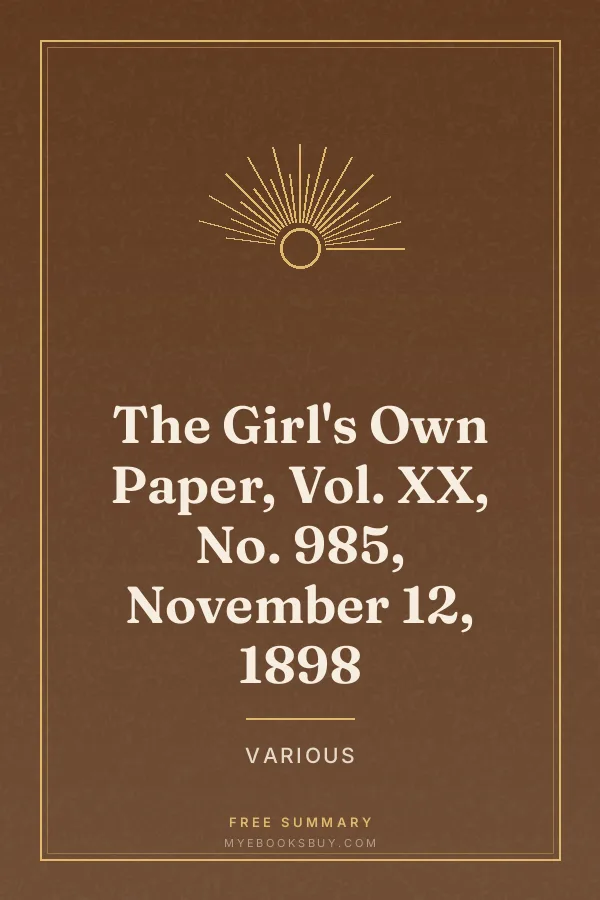 Cover of The Girl's Own Paper, Vol. XX, No. 985, November 12, 1898