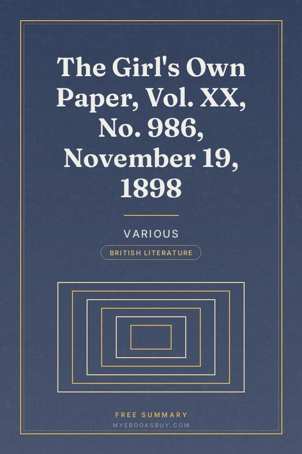 Cover of The Girl's Own Paper, Vol. XX, No. 986, November 19, 1898