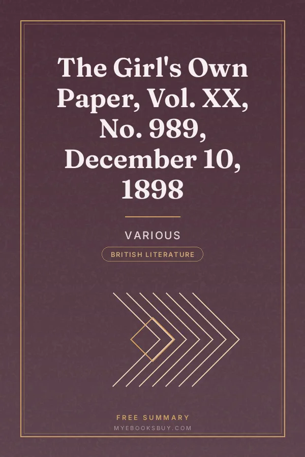 Cover of The Girl's Own Paper, Vol. XX, No. 989, December 10, 1898