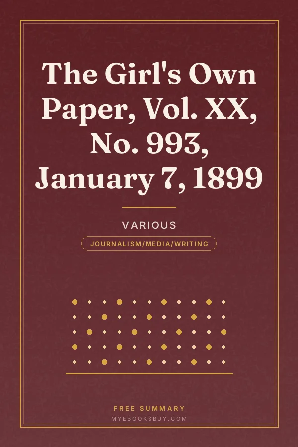 Cover of The Girl's Own Paper, Vol. XX, No. 993, January 7, 1899