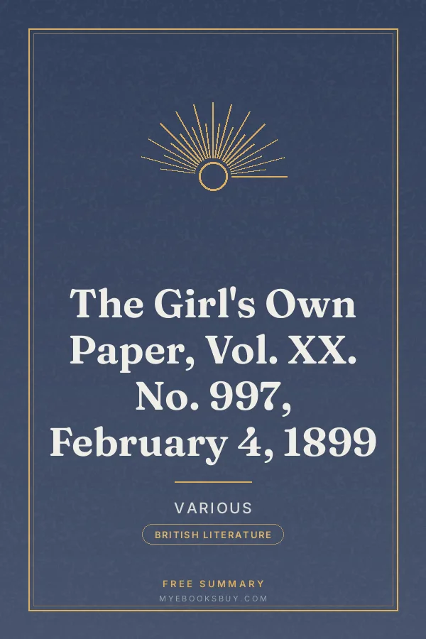 Cover of The Girl's Own Paper, Vol. XX. No. 997, February 4, 1899