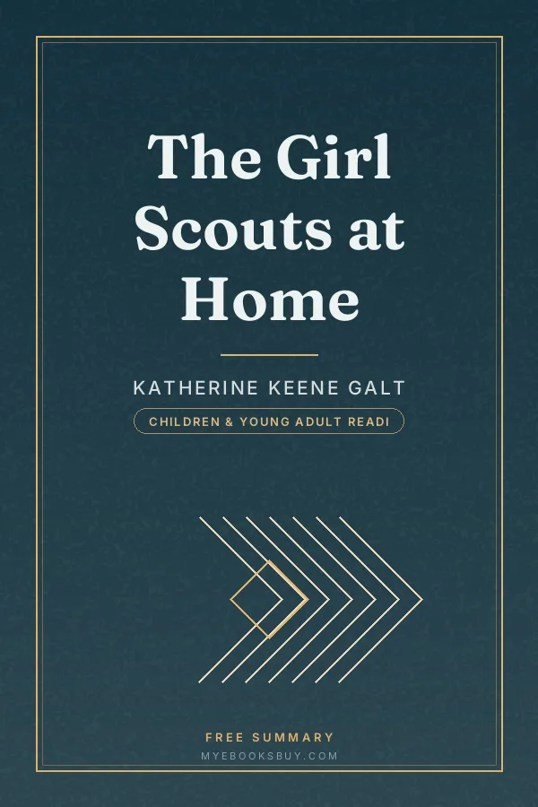 Cover of The Girl Scouts at Home
