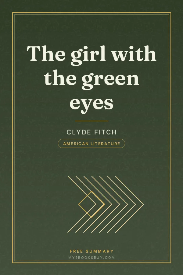 Cover of The girl with the green eyes