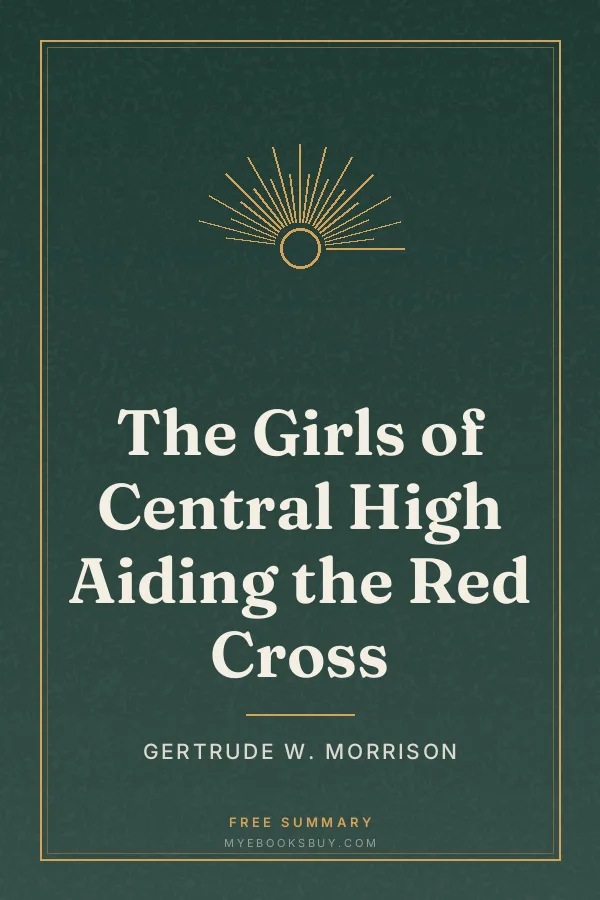 Cover of The Girls of Central High Aiding the Red Cross