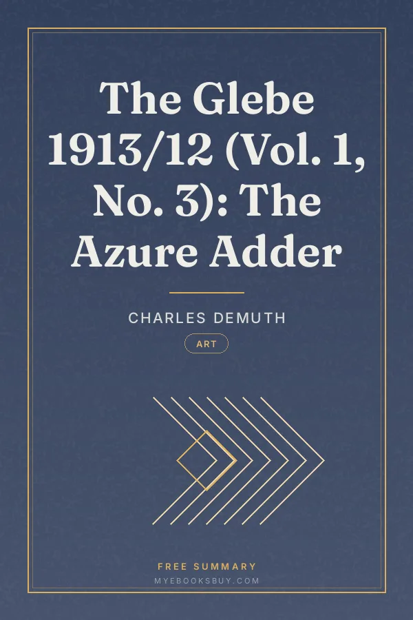 Cover of The Glebe 1913/12 (Vol. 1, No. 3): The Azure Adder