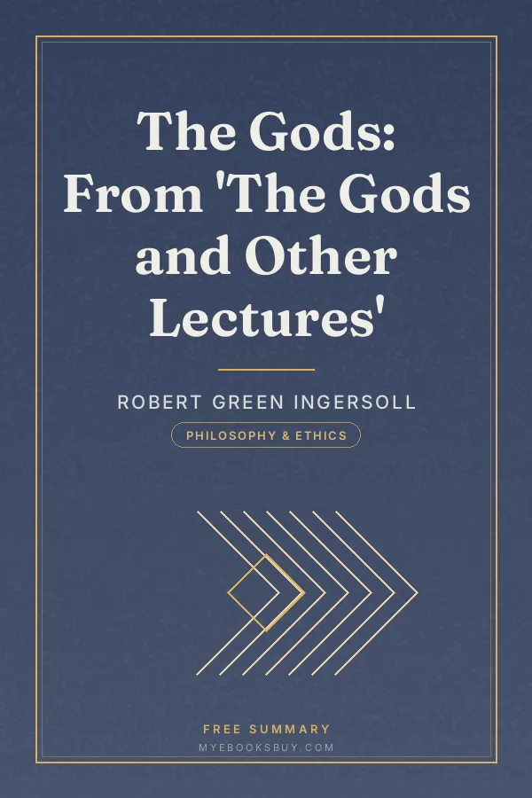 Cover of The Gods: From 'The Gods and Other Lectures'