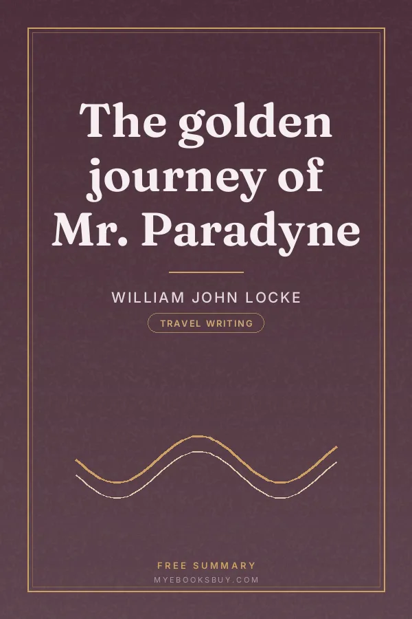 Cover of The golden journey of Mr. Paradyne