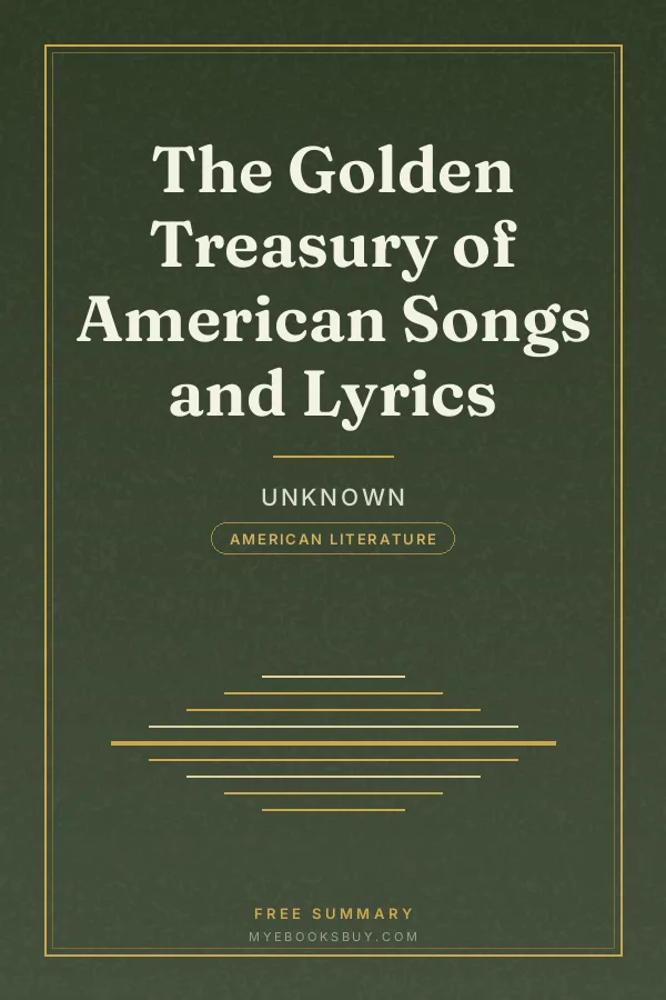 Cover of The Golden Treasury of American Songs and Lyrics