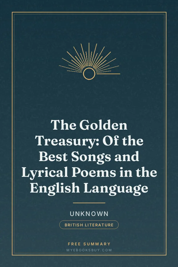 Cover of The Golden Treasury: Of the Best Songs and Lyrical Poems in the English Language