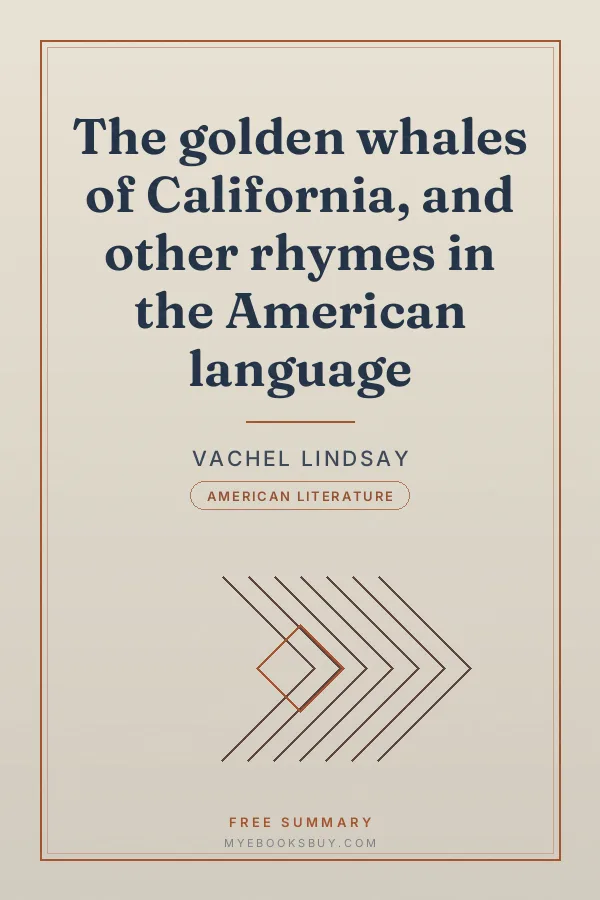 Cover of The golden whales of California, and other rhymes in the American language