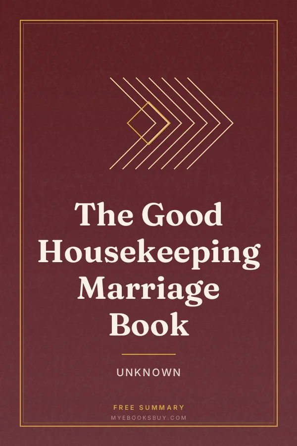 Cover of The Good Housekeeping Marriage Book