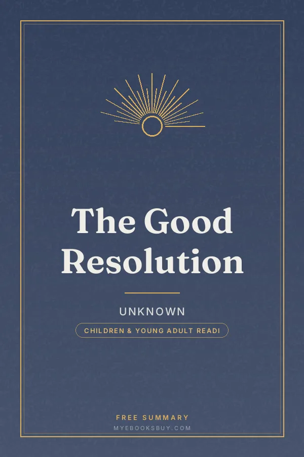 Cover of The Good Resolution